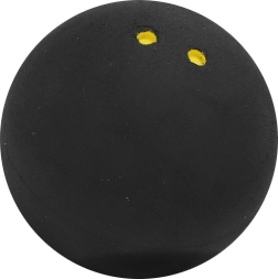 balle squash 2 points jaune